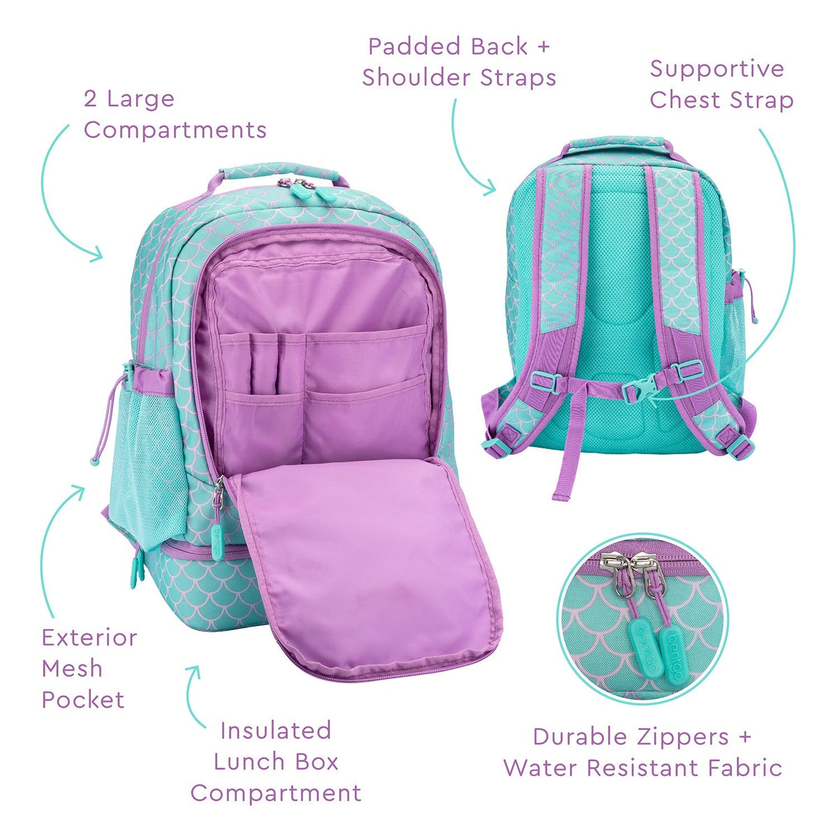 Bentgo Chill Kids Lunch Box & Backpack