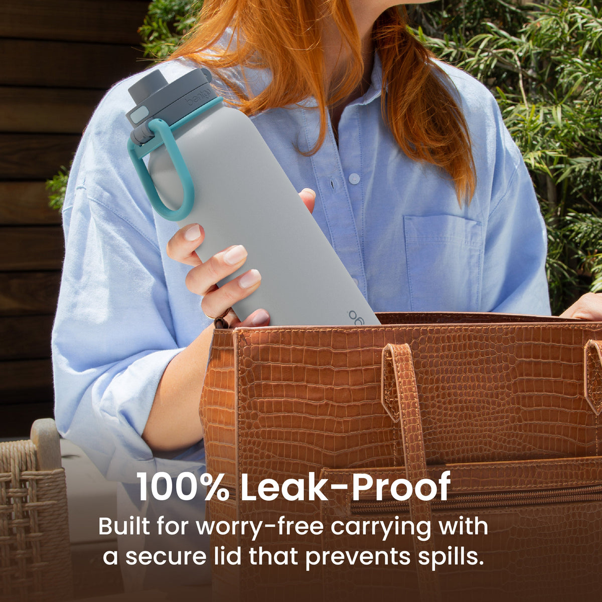 Bentgo Flip 2-in-1 Water Bottle (32 fl oz)