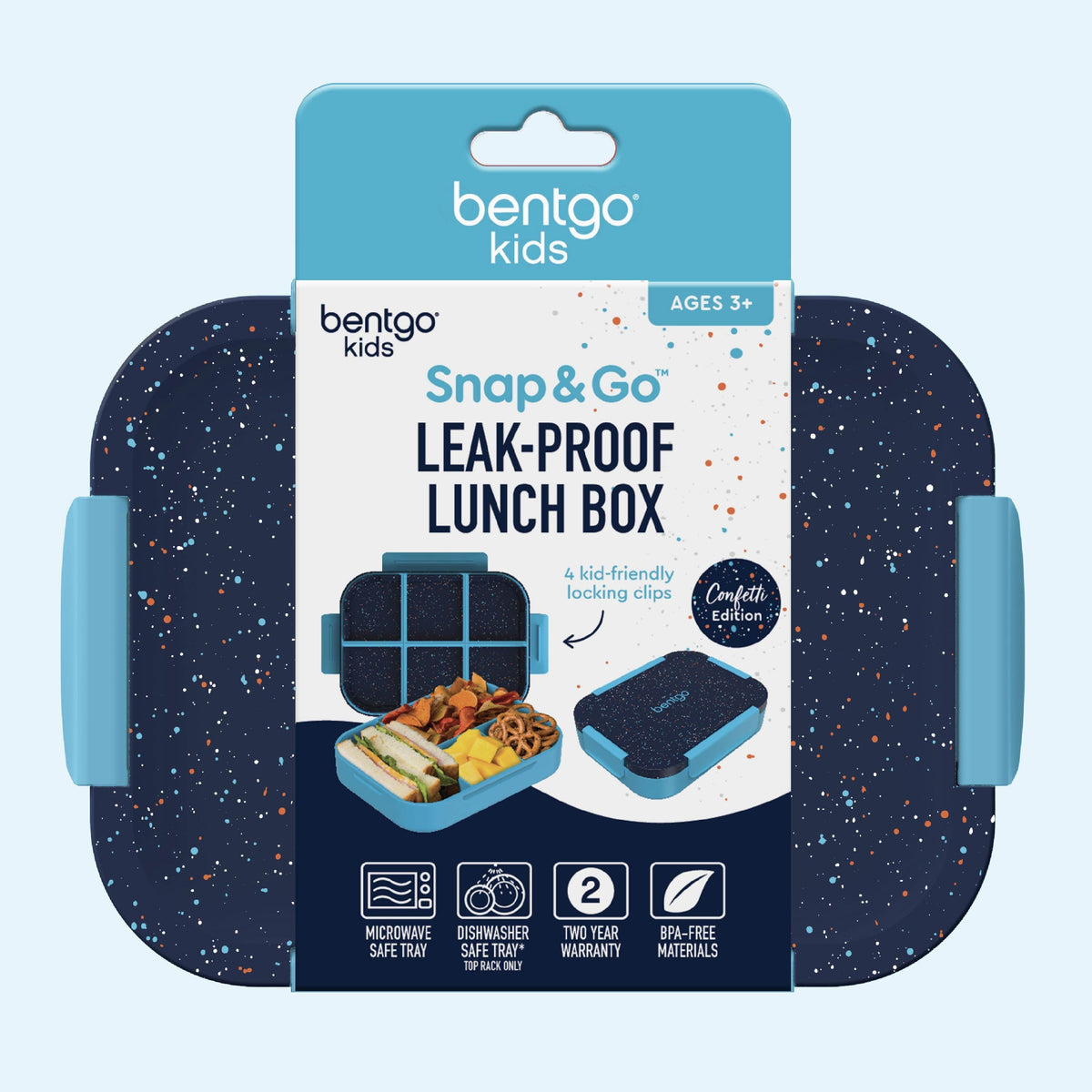 Bentgo Kids Snap & Go Lunch Box (2-Pack)