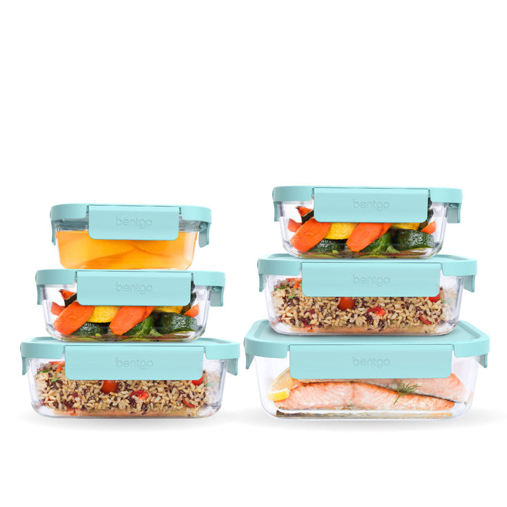 Bentgo Glass Leak-Proof Food Storage Set (12-Piece) Z3
