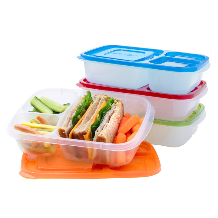 Bentgo Easyboxes 3-Compartment Food Containers 8-Piece Set B9