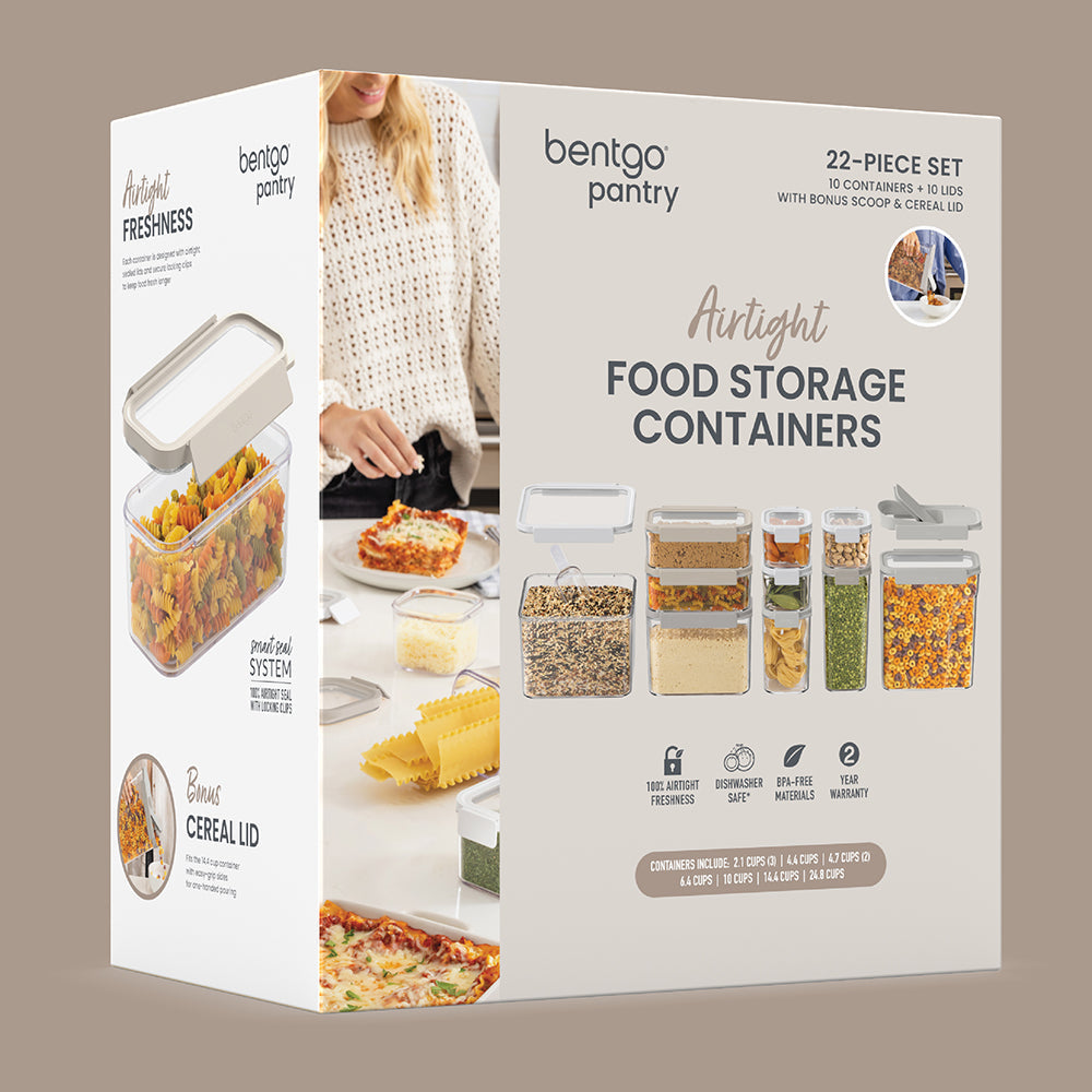 Bentgo Pantry Airtight Food Storage Containers (22-pcs)