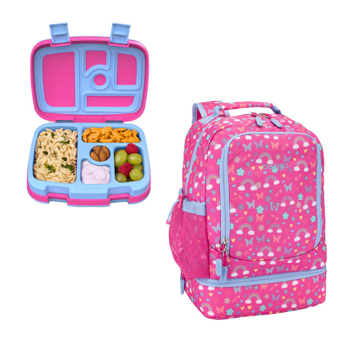 Bentgo Kids Prints Lunch Box & Backpack R7